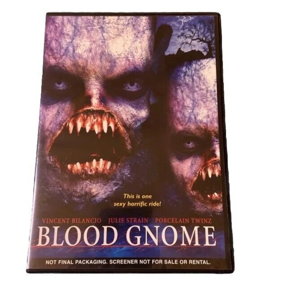 Blood Gnome Dvd Cult Horror Gore Insanity 2004 Screener Copy OOP Rare